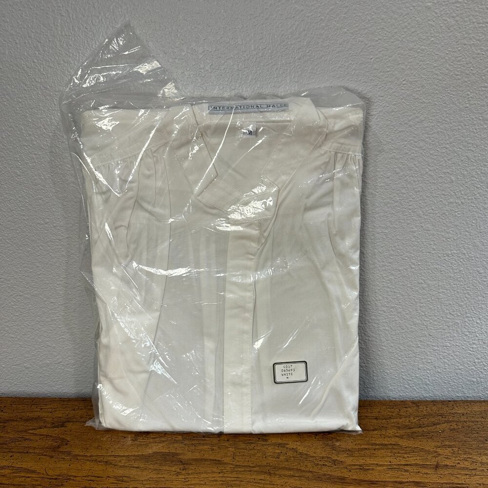 Rare and hard-to-find International Male shirt, still factory sealed in original